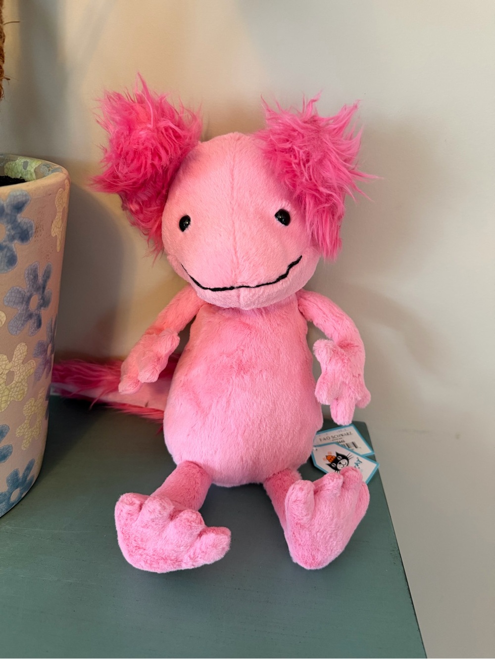 NWT Retired Jellycat Medium Alice Axolotl